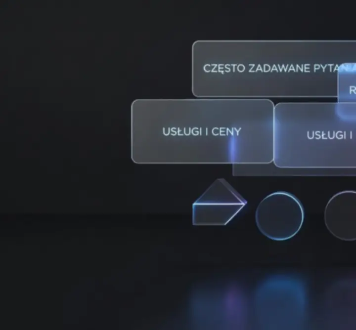 Futurystyczne, szklane karty symbolizujące eleganckie wieczory gier offline 