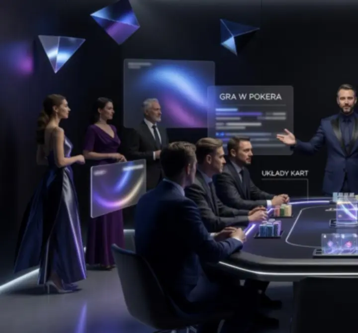 Elegancki wieczór pokerowy offline 
